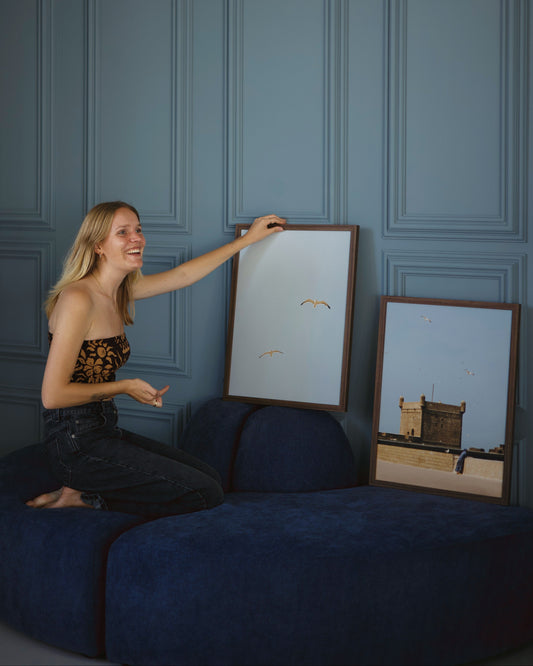Wander in the wind I - Essaouira, Morocco - travel photography wall print
