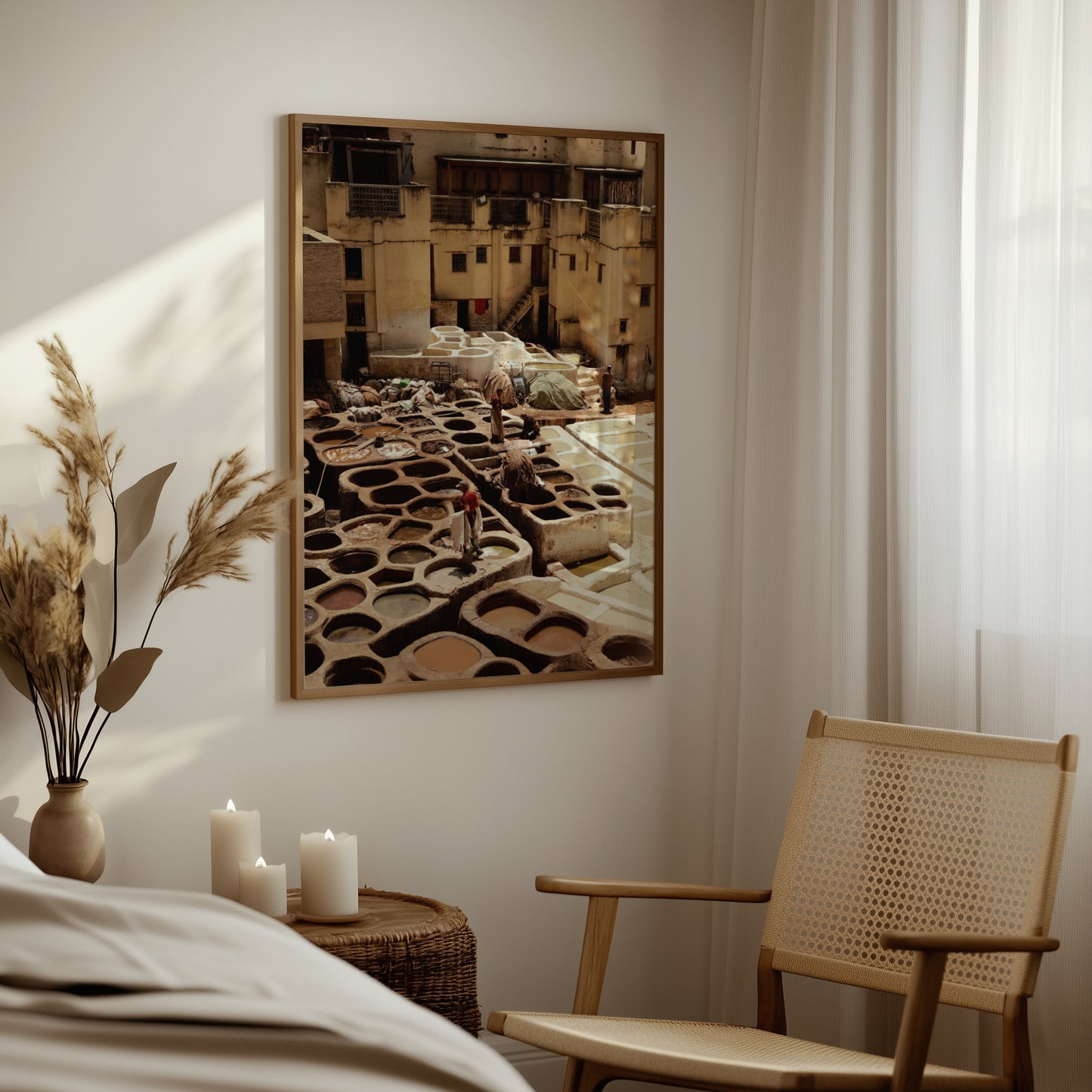 A medina full of culture II - Fez, Morocco - travel photography wall print