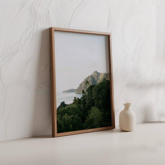 Between volcanoes and the Banda sea III - Indonesia - travel photography wall print